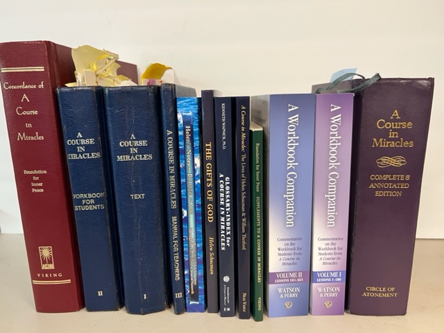 A Course in Miracles texts and study materials